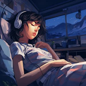 Lofi Bedtime Beats: Sleepy Soundtracks - Quiet Night Lofi