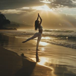 Serenidad Del Océano: Olas Serenas Para Yoga - 1 hora de música de yoga