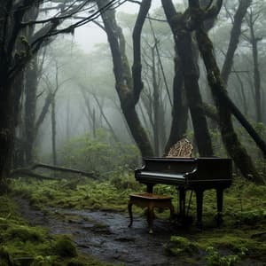 Serenidad Eufónica: Exploraciones De Piano Meditativas - Fondo de jazz de piano con clase