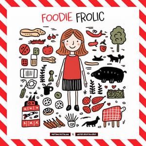 Foodie Frolic - Music for Kids to Sleep
