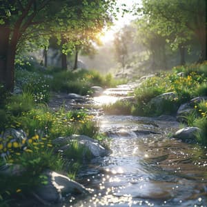 River Ambience for Deep Sleep Enhancement - Sleep Ambience