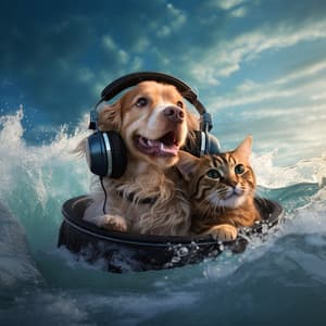 Binaural Ocean: Pets Relaxation Tunes - Brainwave Binaural System
