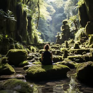 Viaje De Meditación Bajo La Lluvia: Sonidos Tranquilos De Gotas - Ruido de la naturaleza