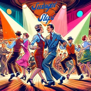 Swingin' Steps: Lindy Hop Nights - Jazz Instrumental Relax Center