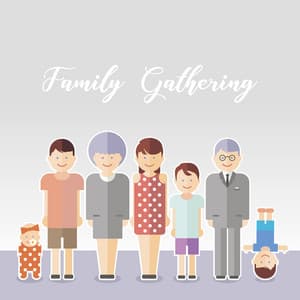 Family Gathering: Background Music for Family Meetings at the Table, Family Events, Meetings with Friends, Meals Together, Time Spent with Family - Cooking Jazz Music Academy