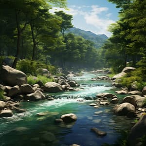 Fluid Flow: Yoga by the Stream for Inner and Outer Harmony - Yoga Music Playlists