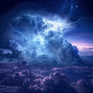 Soothing Thunder Nights: Relaxing Sounds for Sleep - Peaceful Dreams