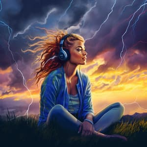 Meditative Thunder Rhythms: Barcarole Meditation Delight - Song Wind