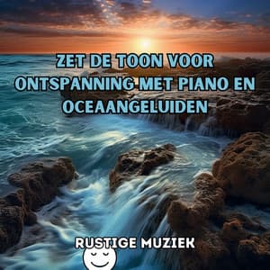 Zet de toon voor ontspanning met piano en oceaangeluiden - Rustige Muziek