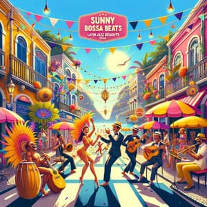 Sunny Bossa Beats: Latin Jazz Delights 2024 - Lively Samba Grooves, Blissful Bossa Nova, Soulful Jazz - Brazil Bossa Nova