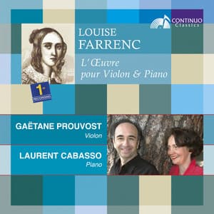 Louise Farrenc: L'œuvre pour violon et piano - Louise Farrenc
