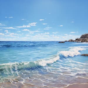 Olas Armoniosas De Curación: Spa Oceánico - Naturaleza Calma