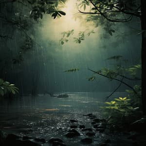 Work Rhythms: Productive Binaural Rain Beats for Office Ambience - Hz Frequency Zone