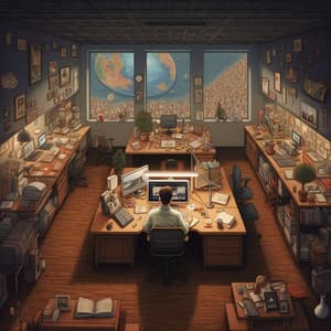 Melodic Productivity: Piano Rhythms for Work and Focus - Relaxing Piano Jazz