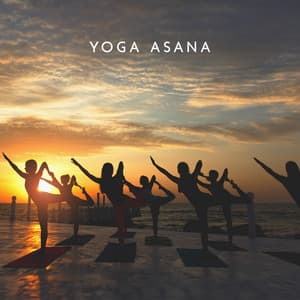 Yoga Asana: Meditation in Evening Sky Background, Healing or Aura Cleansing, Sleep Meditation - Healing Yoga