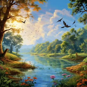 Riverbank Birdsong Bliss: Nature's Symphony - Dan's Nature