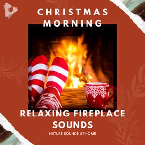 Christmas Morning Relaxing Fireplace Sounds - Nature Sounds At Home