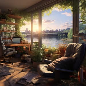 Rippling Rhapsody: Streamside Symphony for Study - Crow City