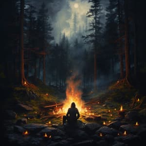 Armonía De Las Brasas: Meditación Junto Al Fuego - Musica de Elevador