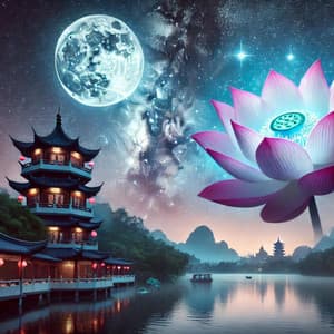 China Sky: The Celestial Lotus Awakens - Oriental Meditation Music Academy