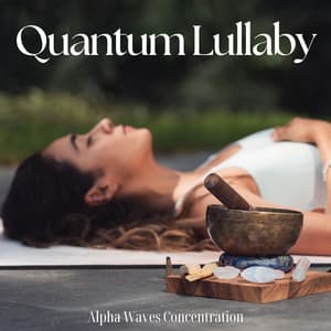 Quantum Lullaby: Calming Frequencies - Alpha Waves Concentration