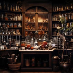 Music for Kitchen Alchemy: Spiced Tempo Mosaic - Spirit Minds