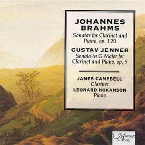 Brahms And Jenner Works For Clarinet - James Campbell