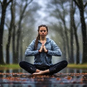 Yoga Rain: Peaceful Drizzle Symphony - Solitude Beats