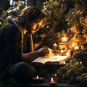 Estudio Junto Al Fuego: Melodías Ambientales Cálidas - Música Tranquila