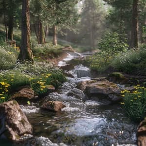 Stream Relaxation: Gentle Waters for Stress Relief - Mind Relax Ensemble
