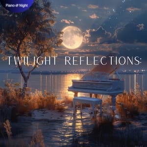 Twilight Reflections: Solo Piano for Evening Peace - Piano & Night