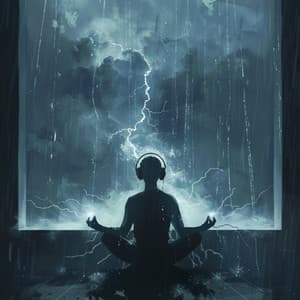 Binaural Thunder for Meditation: Zen Waves - Balanced Mindful Meditations