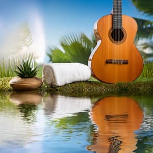 Massage Harmony: Gentle Guitar with Water Melodies - Guitar Relaxing Songs