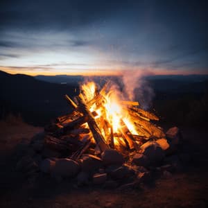 Fire's Lullaby: Relaxing Tunes for Sleep - Sleeping Music