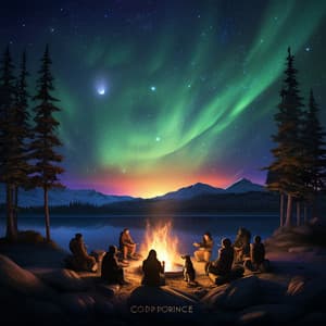 Starlight and Smoke: Calming Binaural Soundscapes for Deep Relaxation by the Fire - Theta Aum