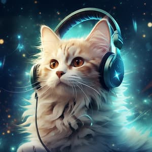 Purring Vibes: Binaural Cat Melodies - Music for Kittens