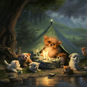 Music combined with Rain: Rainy Comfort for Pets - The Healing Power of Alpha Sounds