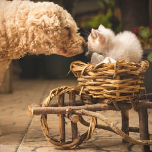 Zen Pet Harmony: Ethereal Raindrops on Piano - Piano Animal