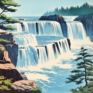 Slumber Summit: Crafting Treaties in the Realm of Dreamy Cascades - Fresh Water Sounds For Inner Peace