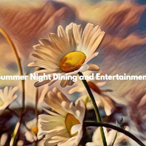 Summer Night Dining and Entertainment - Jazz Music Sleep Playlist