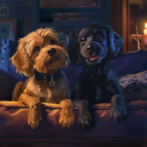 Gentle Lofi Tunes for Dogs' Relaxation - Calming Lofi Symphony