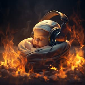 Firelight Slumber: Baby Sleep Melodies - Sleep Songs with Nature Sounds