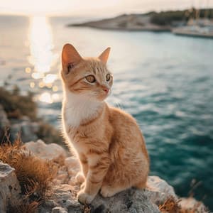 Calmante Felino Del Río: Melodías Relajantes Para Gatos - Recarga de la Tarde