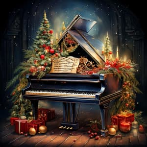 Christmas Piano Reflections - Christmas Starlight Chimes Orchestra