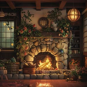 Brasas Calmantes: Resplandor De La Relajación Del Fuego - Campanas Koshi Relax