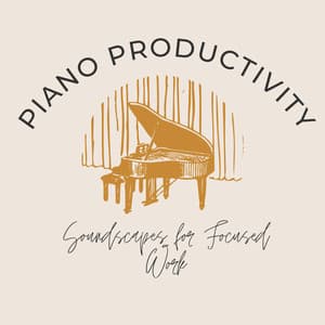 Piano Productivity: Soundscapes for Focused Work - Jazz Piano Bar Academy