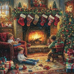 Fireside Lullabies: Christmas Warmth - Calming Christmas Music