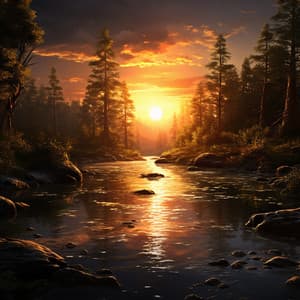 Flujo Zen: Melodías En Medio De Cascadas Y Arroyos Serenos - Colectivo de sonidos de la naturaleza y la selva tropical