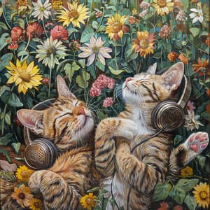 Cat Comfort: Chill Music for Calm Felines - Music Aid