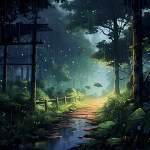 Relajación De Lluvia: Armonía Suave De La Cascada - Colección de sonidos de la naturaleza